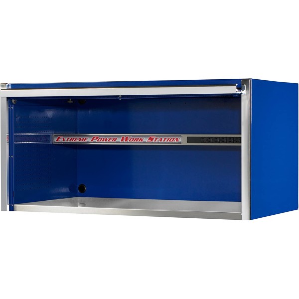 Extreme Tools RX Pro 55-in Workstation Hutch- Blue