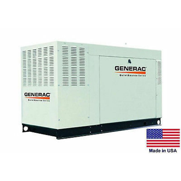 Generac GNC-QT07068X 70kW 1,800-Rpm Commercial Series Aluminum Enclosed Generator