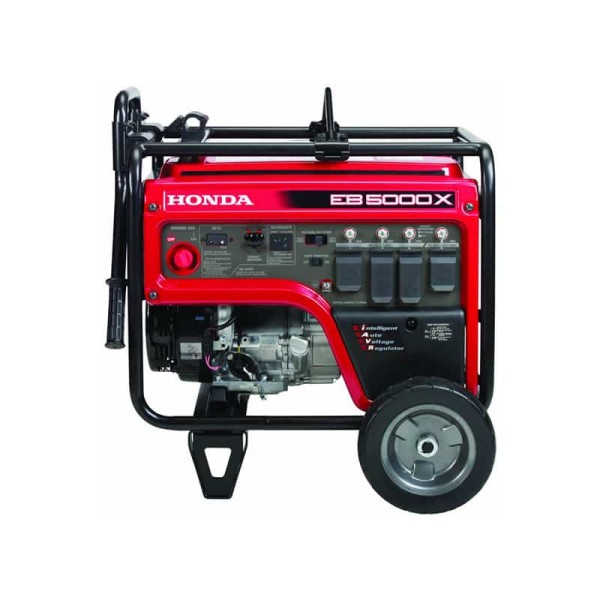 Honda EB5000 - 4500 Watt Portable Industrial Generator  GFCI Protection (CARB)