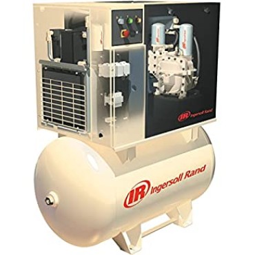 Ingersoll Rand Rotary Screw Compressor - 230 Volts, 3 Phase, 7.5 HP, 28 CFM