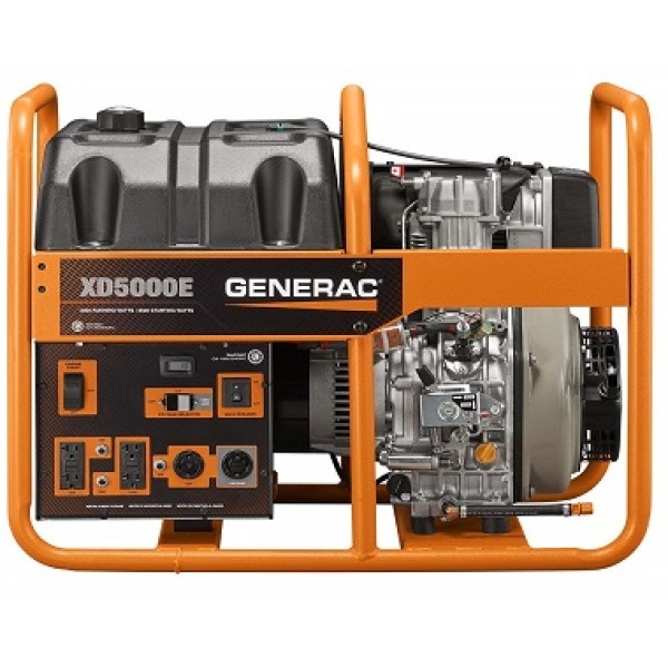 Generac XD5000E 5000 Watt Diesel Portable Generator 2021